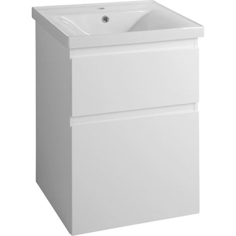 Meuble sous-vasque ALTAIR 52x72,5x45 cm, blanc (1/5)