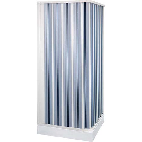 Box Doccia a 2 lati cm 75 x 75 H.184 con apertura RIDUCIBILE e REVERSIBILE (1/3)
