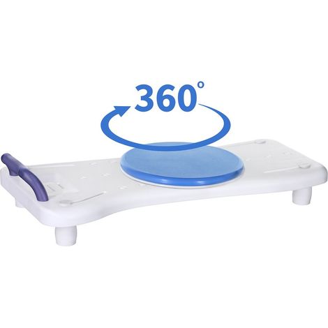 Banc de baignoire 2 en 1 avec disque rotatif (1/5)