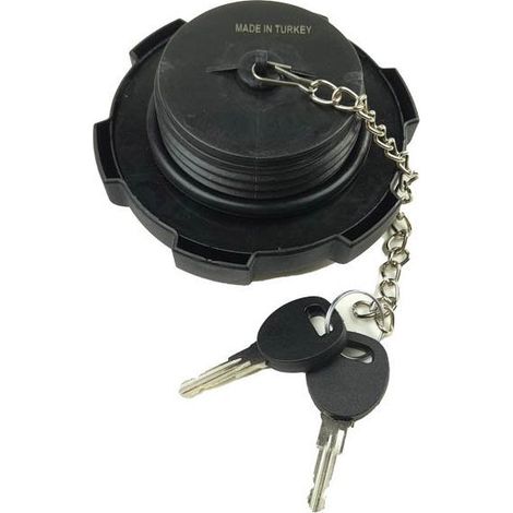 Bouchon de réservoir de carburant / bouchon avec filetage en plastique, rotation libre, Iveco Renault Volvo  5001864549, 5001844975