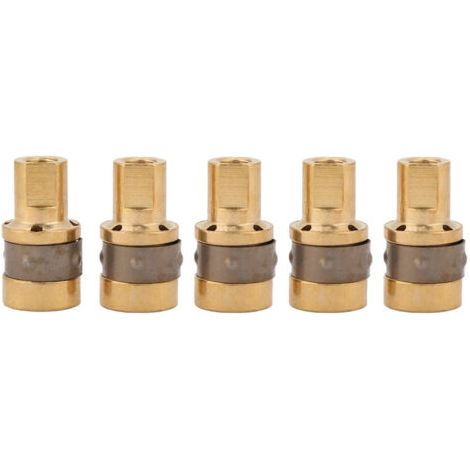 Adaptateurs d'embout de diffuseur de gaz 169716 pour pistolet de soudage MIG Miller M-10/15 Hobart (5 pièces)