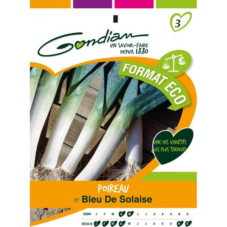 Gondian - Poireau Bleu de Solaise format eco