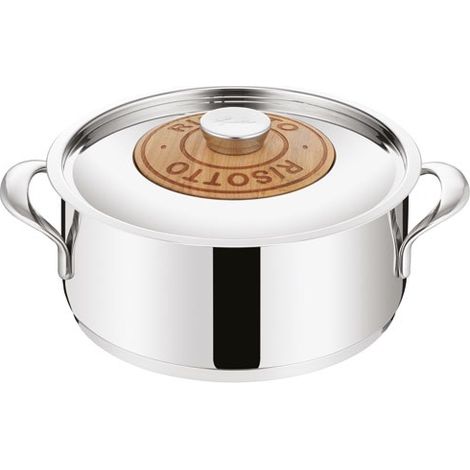faitout risottiera 24 cm / 4.1 l - emozione - lagostina