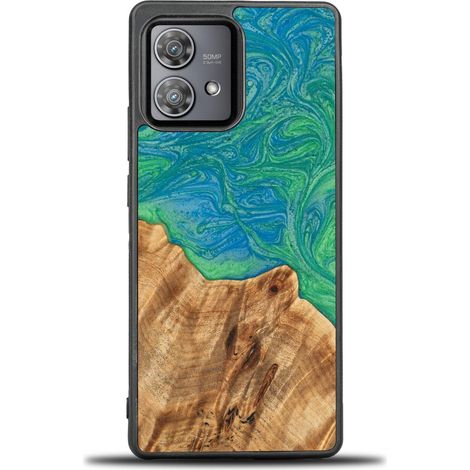 Custodia Bewood Unique per Motorola Edge 40 Neo - Neons - Tokyo (1/2)