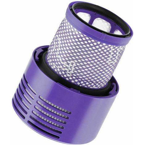 Green Mobility-Blanc 2 pièces pour Dyson modèle V10 SV12 accessoires de remplacement de balayeuse accessoires de cartouche de filtre arrière (1/5)