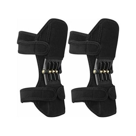 Ginocchiere Spring Force, potente supporto per l'articolazione del ginocchio, protezione antiscivolo per la gamba, rimbalzo (1/4)