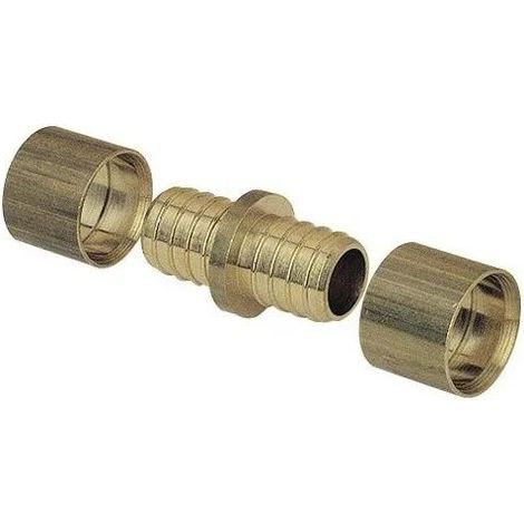 Garis PER D16 raccordo in ottone per idraulica 16 mm