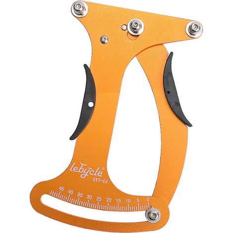 Tensiomètre à rayons, outil de réparation de jantes en alliage d'aluminium, facile à utiliser pour vélos (1/5)
