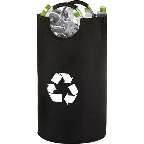 Poubelle De Recyclage D'Intérieur Pour Cuisine,Sac Pliable Robuste En Oxford 82 L - Bac À Recyclage Cuisine - Pour Canettes Bouteilles Verre Déchets Bureau Maison Salle De Bain Chambre Garage Buanderi (1/5)