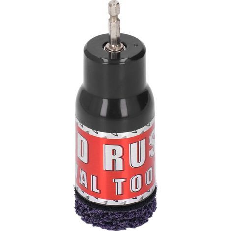 Nettoyeur de moyeu de roue, outil d'élimination de la rouille des goujons pour clés à chocs 1/2 pouces, nettoyage de perceuse électrique (1/5)