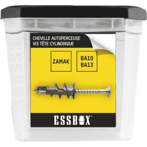 ESSBOX SCELL-IT Spina autoperforante per cartongesso - Confezione da 100 - EX-9110119