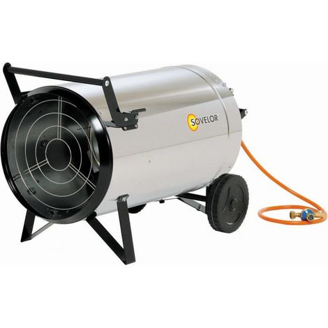 Sovelor - Chauffage Mobile Inox au Gaz propane (46,15 à 102,97KW) - GP110AI