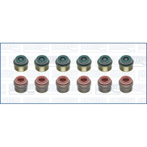 Jeu de joints d'étanchéité, tige de soupape Ajusa 57077200 AUDI 06L10975(x6)