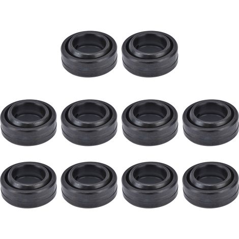 Lot de 10 paliers lisses sphériques radiaux GE5ES-GE20ES, roulements à billes à gorge profonde GE20ES (1/5)