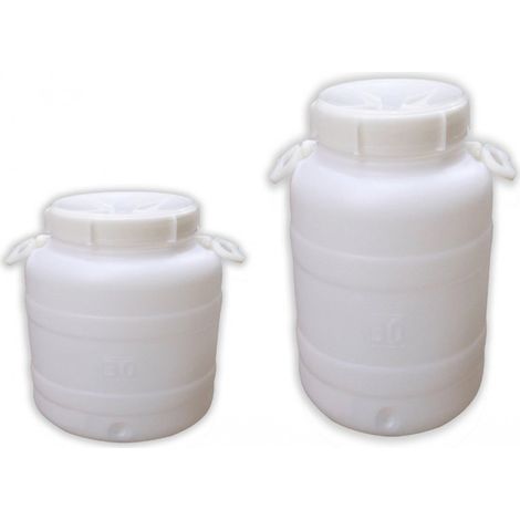 Fusto Contenitore Allmentare a Bocca Larga 50 Litri Ø36xh63 cm