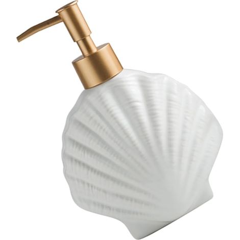 Shower Gel Pump Dispenser 500ml Shell Design for Bathroom (1/5)