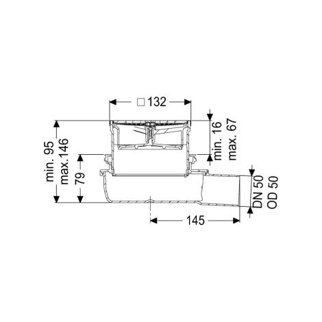 KESSEL 44700.66 Regard de sol ultraplats 79