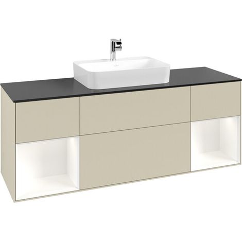 Villeroy & Boch F452MTHJ Meuble sous lavabo Finion F45 (1/3)