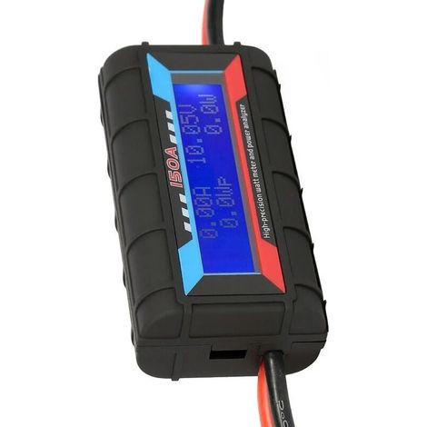 150A Haute Precision Wattmetre Detecteur Puissance Analyseur Rc Modele Courant Tension Puissance, Bleu (1/5)