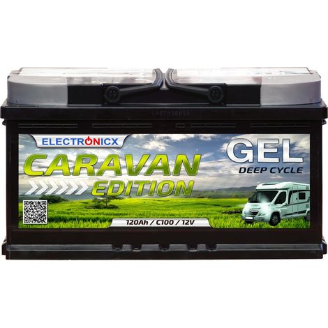 GEL Batterie 120Ah Caravan Edition Gelbatterie 120 AH 12V Wohnmobil Versorgung (1/5)