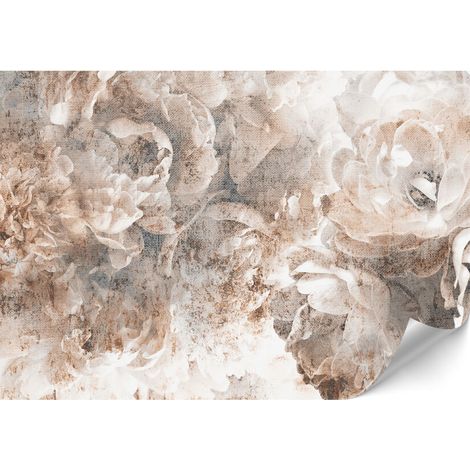 Papier peint intissé standard - 100 x 70 cm - style romantique - fleurs Papier peint intissé standard - 150 x 105 cm - style romantique - fleurs (1/4)
