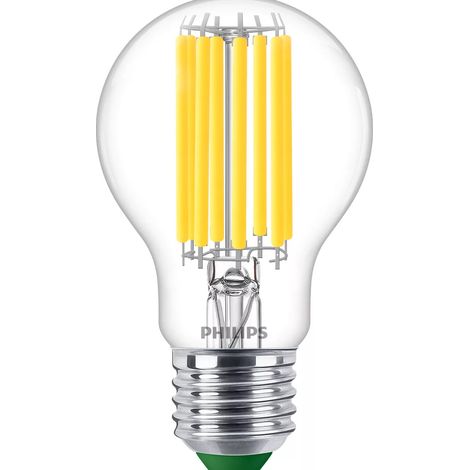 Philips Filament-Lampe, transparent, 100W A60 E27
