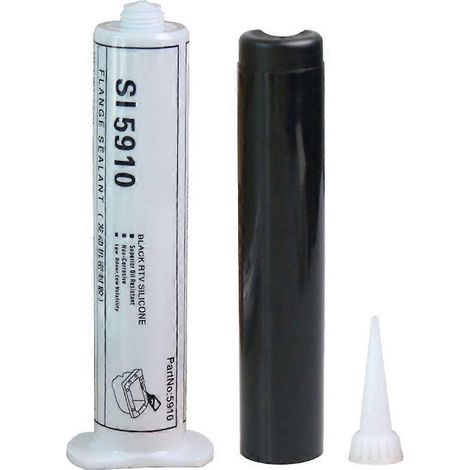 Colle d'étanchéité imperméable en caoutchouc silicone, résistante aux hautes températures (1/5)