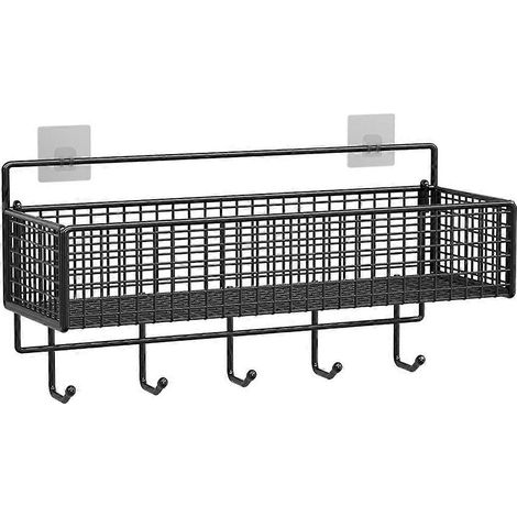 Panier de rangement en métal pour la maison, la chambre ou la buanderie, adapté aux espaces intérieurs et aux routines quotidiennes.-AquaForge (1/5)