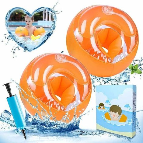 Brassard Piscine tubulaire,Brassard Gonflable pour Piscine,Brassard Anneau,Flotteur Brassard,brassards de Natation pour bébé, bouée pour Enfants, bouée pour débutants -XL-Fei Yu (1/5)