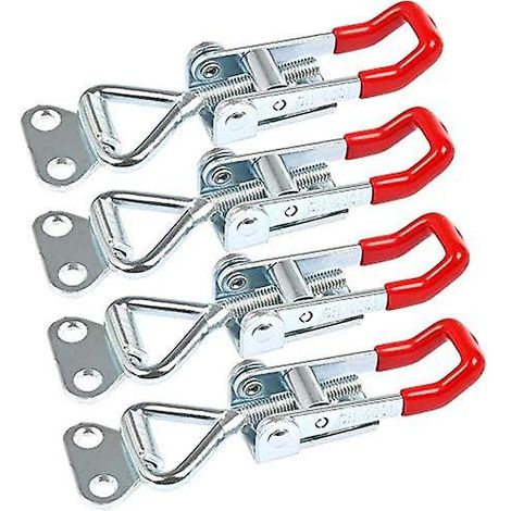 Loquet à bascule métallique Pcs 4001 Capacité de maintien 100 kg / 330 lbs, bascules de menuisier réglables pour la fixation et le serrage (1/5)