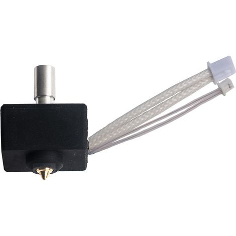 Kit de Block Chaud Extrudeur Compatible Ender 3 S1 - Bloc Aluminium, Buse Cuivre 0.4mm, Chaussette Silicone (1/4)