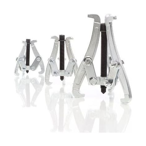75/100/150mm Jaw Puller, Professional 3x Bearing Puller as Internal-External Puller, for Bearings, Gears, Belt Pulleys MUMU (1/4)