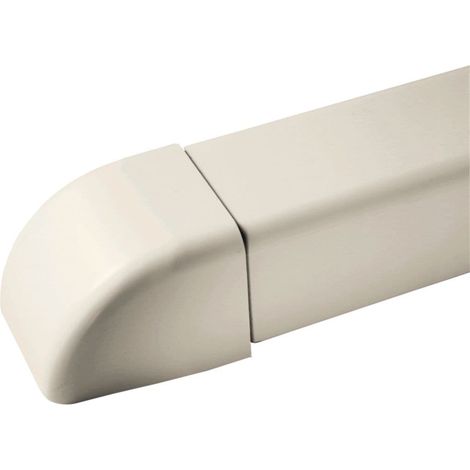 TAPPO TERMINALE PER CANALINA 80 x 60 mm