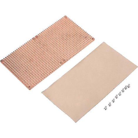 Plaque arrière en cuivre pour carte graphique 3080 3090 - Refroidissement par plaque arrière 4 mm