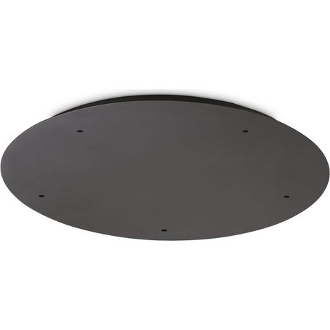 Ideal Lux Rosone Nero Collezione ROSONE 5 fori metallo