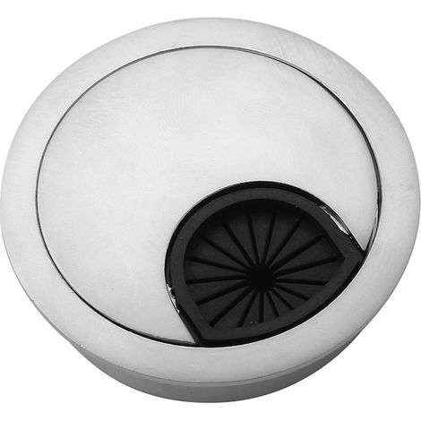 Organiseur de câbles en alliage de zinc, 35-80mm, blanc, gestionnaire de fils réutilisable (1/3)