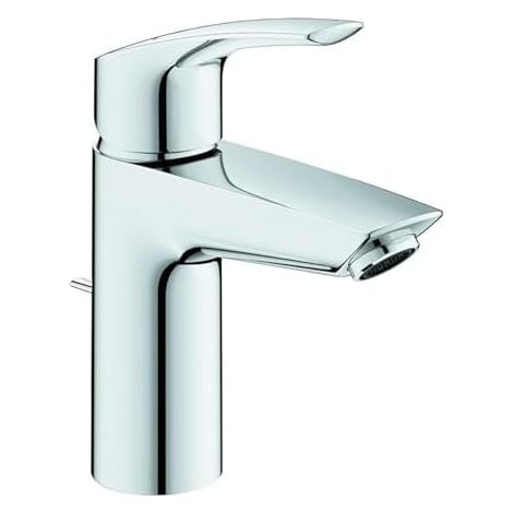 Grohe – Mitigeur de lavabo monocommande 169 mm – Saillie 109 mm – Bonde à tirette 1 1/4'' – Finition chromée – Système de fixation rapide (1/6)