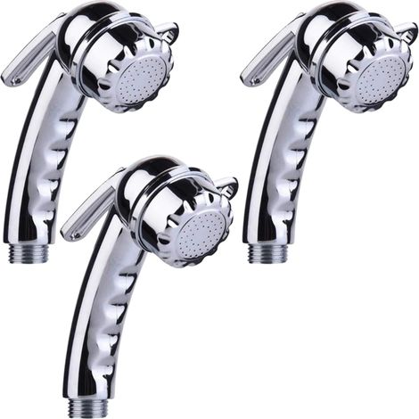 Douchette WC portable en ABS cuivre nickel brossé - Douchette WC portable en ABS cuivre nickel brossé (1/5)