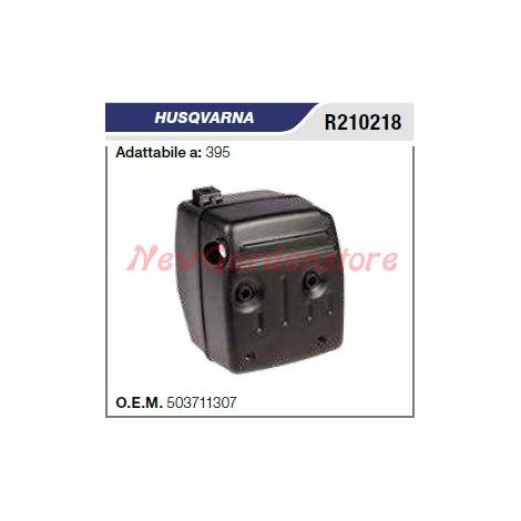 Marmitta silenziatore HUSQVARNA motosega 395 R210218