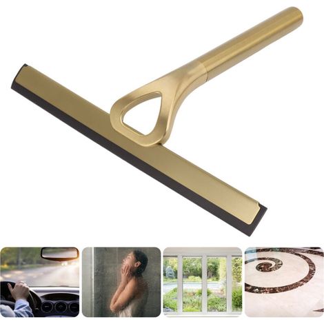 Stainless Steel Shower Squeegee for Glass Doors, Car Windows, Bathroom, Kitchen Mirror MUMU (1/4)