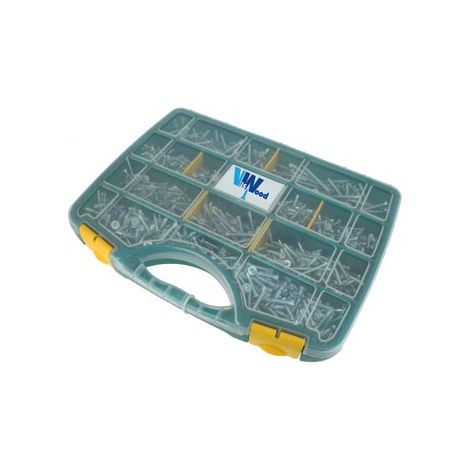 Coffret 1605 Vis Autoperceuses Tf Torx Acier Zingue Viswood