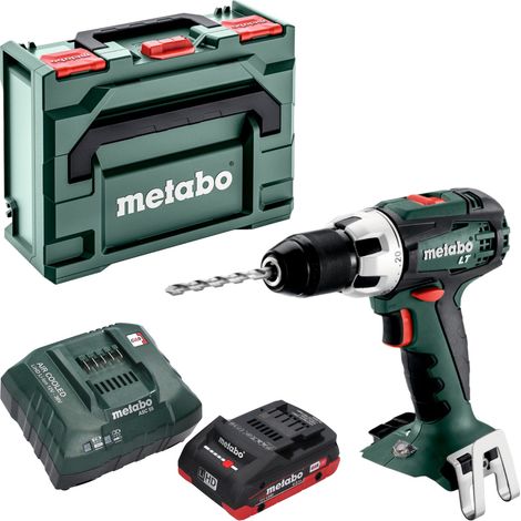 Metabo BS 18 LT Perceuse-visseuse sans fil 18 V 60 Nm + 1x batterie LiHD 4,0 Ah + chargeur + metaBOX
