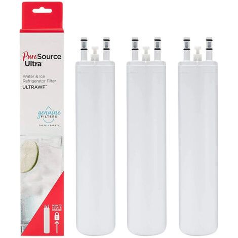Ultra Pure Source Filter, Weißer Kühlschrankfilter EPTWFU01, 3 Stück