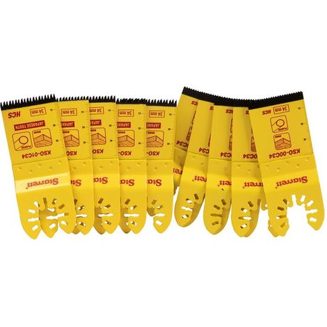 Starrett KSO-1000 KSO-1000 Specialist Oscillating Blade Set, 10 Piece STRKSO1000 (1/2)