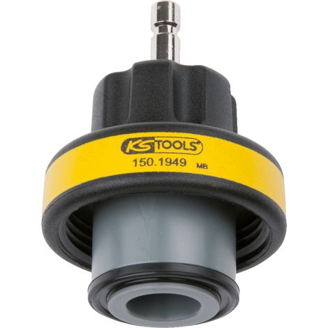 KS Tools - Adaptateur baïonnette n°14, M52 x 3,0, jaune - 150.1949
