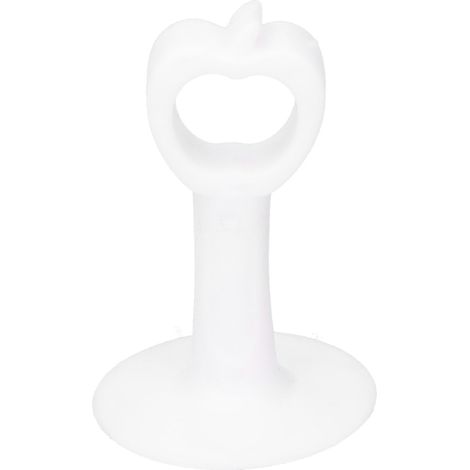Butée de Porte en Silicone Anti-Choc Multifonction Blanche pour Maison