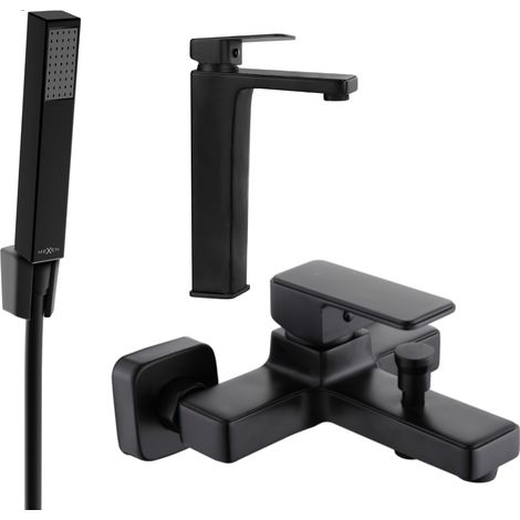 Mexen Cetus R77 set vasca, nero - 744313R77-70 (1/4)