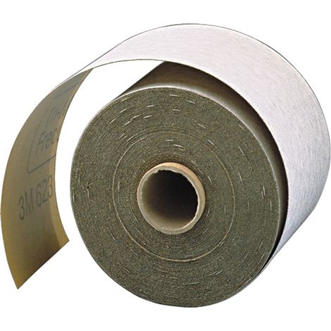 Rouleau de papier abrasif 618 115 mm Granulation 180 p. vernis/métal SiC