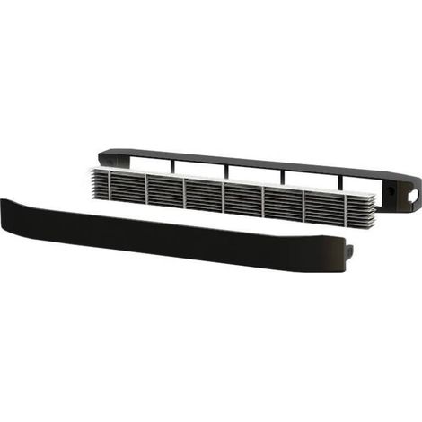 Entrée d'air auto avec filtre ePM1 58% intégré, 30 m3/h, noir, réser 354x12mm S&P (UNELVENT) 850675 (1/4)