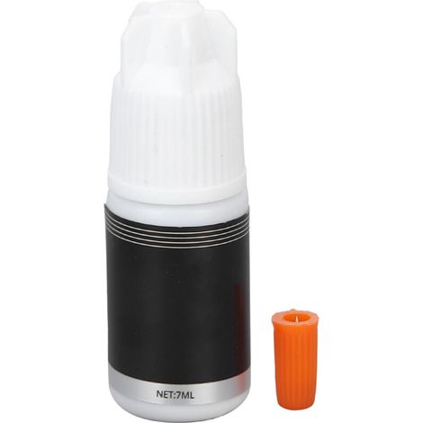 Colle Pour Extensions De Cils - Séchage Rapide 1 À 2 S - Formule Hydratante Sans Effet Blanc - 7 ml (1/5)